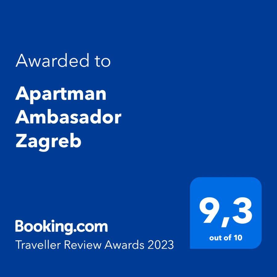 Apartman Ambasador זאגרב מראה חיצוני תמונה
