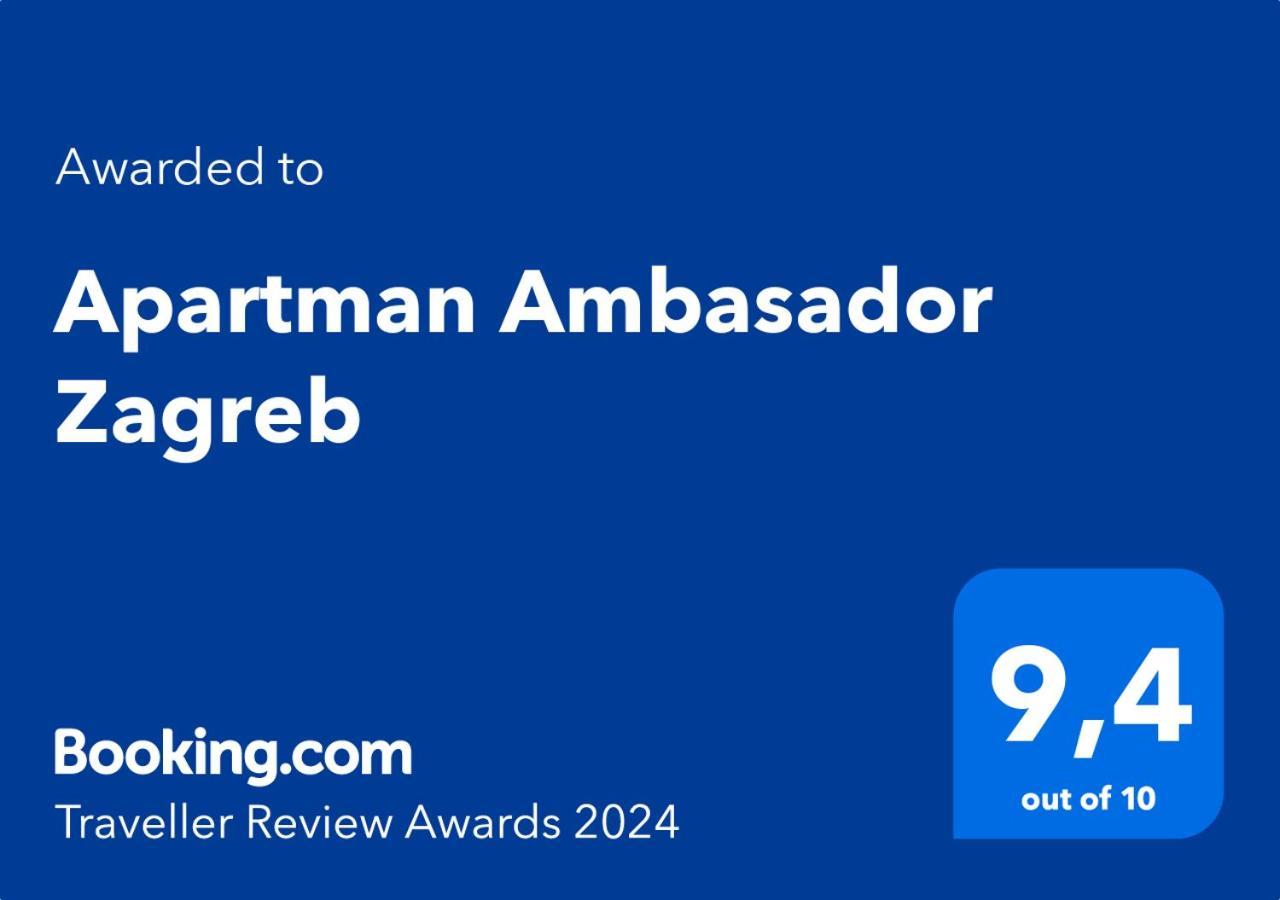 Apartman Ambasador זאגרב מראה חיצוני תמונה